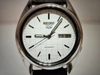 VINTAGE JAPAN BEAUTIFUL  DAY-DATE MEN AUTOMATIC WATCH"SEIKO"7009-3040