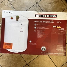 Stiebel Eltron Mini Tank Water Heater/4 Gallon Open Box Used/Great Shape Org.box
