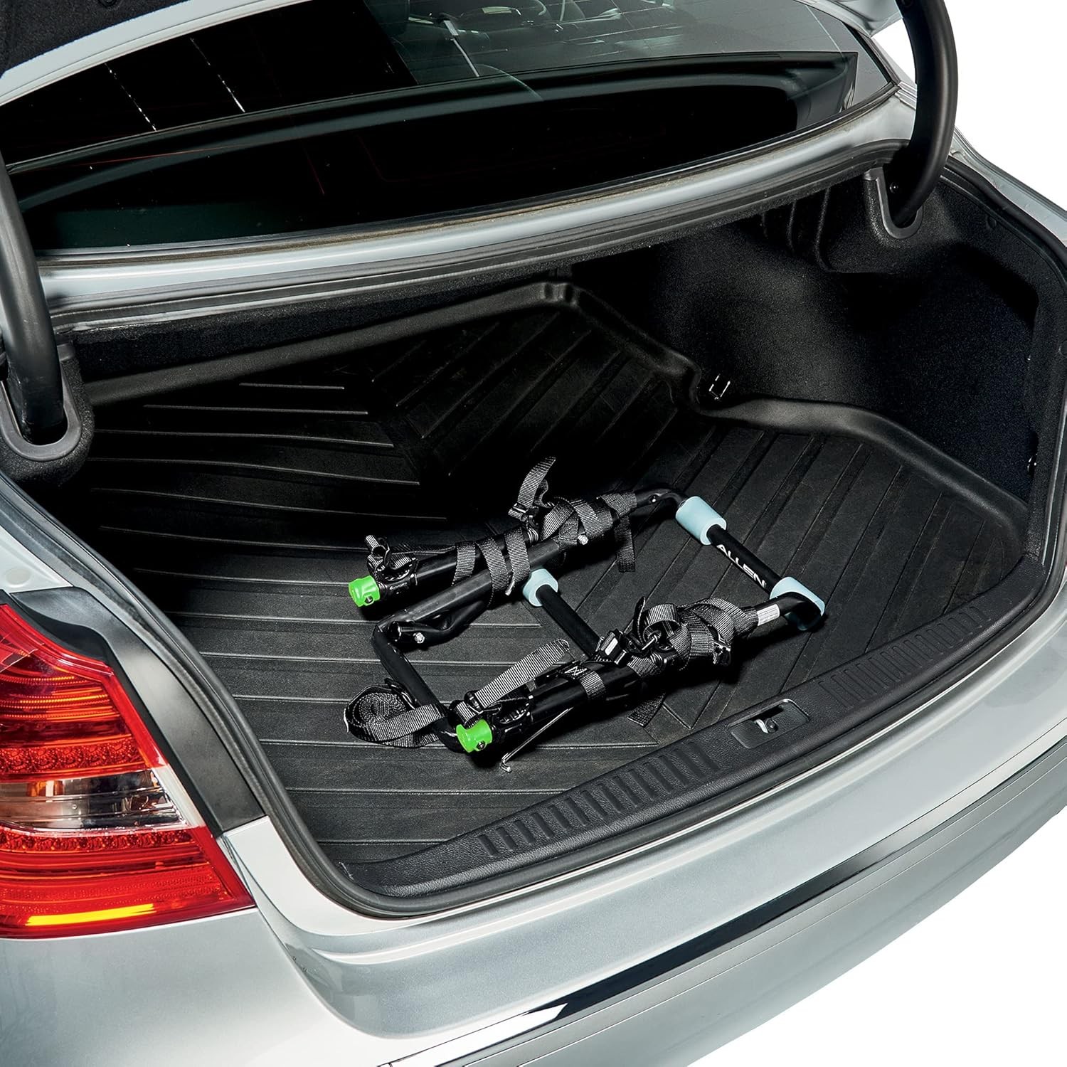 2 Bicycle Bike Rack Trunk Mount Carrier for Car Minivan SUV Hatchback Sedan