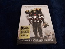 HACKSAW RIDGE DVD NEW SLIPCOVER DIRECTOR MEL GIBSON TRUE STORY FREE SHIP 