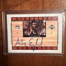 2002-03 Upper Deck Generations - Signature Classics Alex English #AE-S (AU)