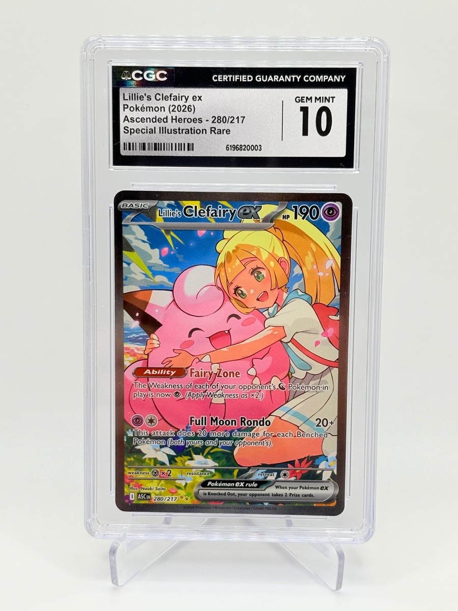 Lillie's Clefairy EX 英語版 Ascended Heroes Lillie's Clefairy ex 280/217 Me: Ascended Heroes Holo for sale