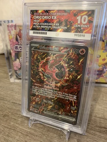 Oricorio Ex 024 Black Star Promo Ace 10 Perfect Subs- English psa 10 candidate