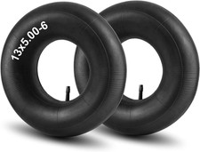 13X5.00-6 Inner Tubes, 2 Pack Heavy Duty 5.00-6/4.00-6 Replacement Tire Inner Tu