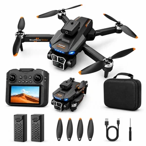 S158 GPS 4K Camera Drone | Brushless Foldable RC Drone GPS Return I 2 Batteries