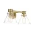 Designers Fountain D204M-2B Willow Creek 2 Light 17"W Vanity - Gold - Picture 2 of 12