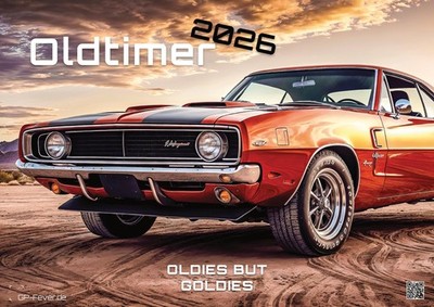 Oldtimer - OLDIES BUT GOLDIES - 2026 - Kalender DIN A3 - GRATIS VERSAND