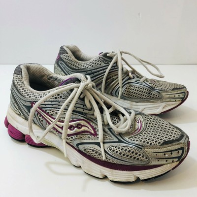 purple saucony shoes