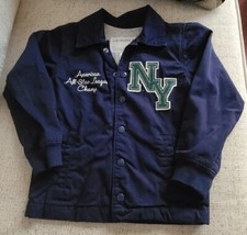 Carters American All-Star League Champ Boys Lightweight Blue Jacket Size 5