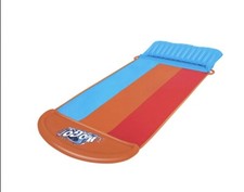 H2OGO Triple Water Slide with Tsunami Splash Ramp 16'