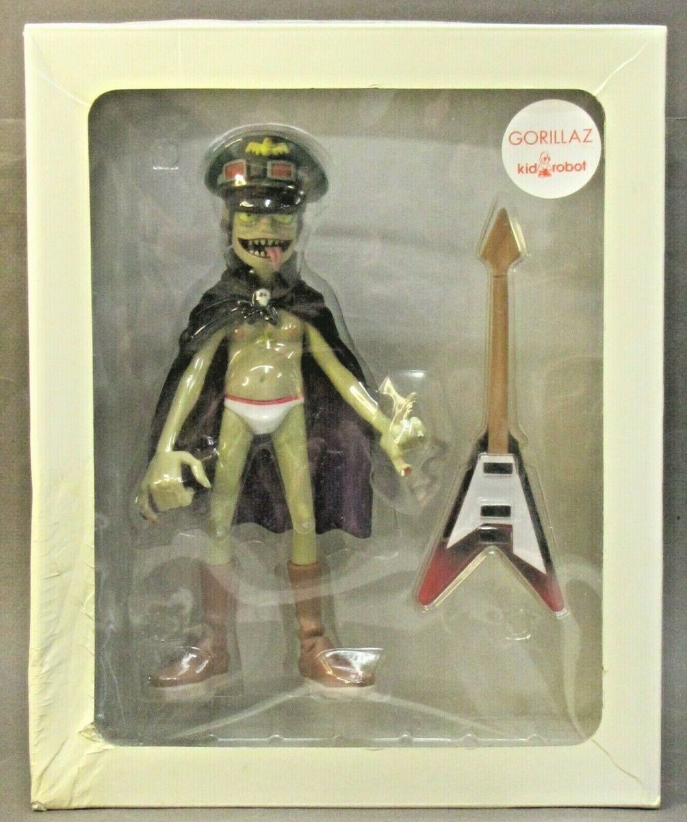 Kidrobot Gorillaz MURDOC NICALLS 2006 White Series MINT IN Kidrobot Gorillaz MURDOC NICALLS 2006 White Series MINT IN