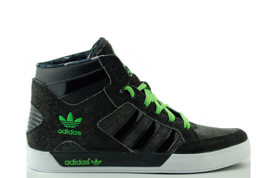adidas Hard Court Hi Sneaker Herren Schuhe Schwarz NEU adidas Hard Court Hi Sneaker Herren Schuhe Schwarz NEU