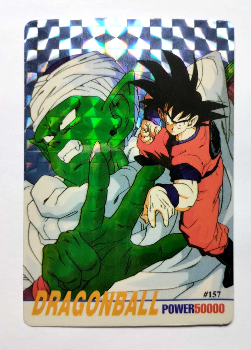 1999 DRAGON BALL Z Card #157 PICCOLO SON GOKU VTG Foil | eBay