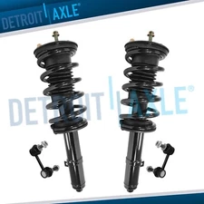 AWD Front Struts w/ Coil Spring Assembly and Sway Bars Kit for Lexus IS250 IS350