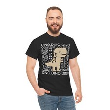 Dinosaur T-Shirt Funny Prehistoric Tee T-Rex Jurassic Shirt Dino Expert