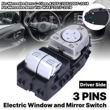 3PIN Driver Side Electric Window Switch 2059056811 For Mercedes Vito W447 15-18