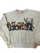 Vintage Looney Tunes Sweater 1995 Medium 90s