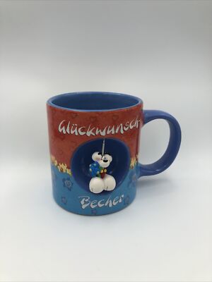 Diddl 3D Figur Kinder Sammlertasse Kaffee Tasse Glückwunsch  Becher Goretz