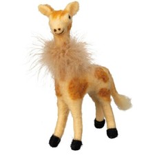 NEW Whimsical Fuzzy Felt Giraffe