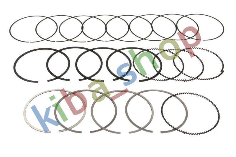 71 STD 1122 PISTON RINGS FITS HYUNDAI I10 I I10 II I20 I I20 II KIA