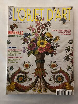 1998 September L ESTAMPILLE/L OBJET D ART Magazine Par Jacques Franck (CP255)