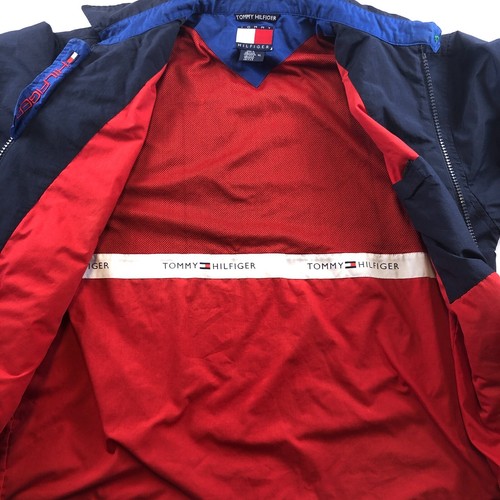 Tommy Hilfiger Vintage Harrington Jacket - XL Blue - Foto 7 di 7