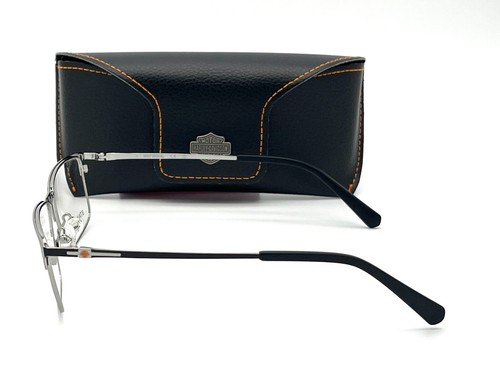 HARLEY DAVIDSON HD0914 002 Black Gunmetal / Demo Lens 58mm Eyeglasses - Picture 3 of 4