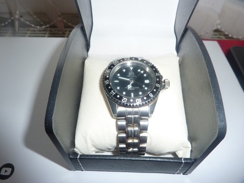 TACHMEISTER 1937 PROFFESIONAL DIVER T0021 2140 WRISTWATCH - Picture 5 of 17