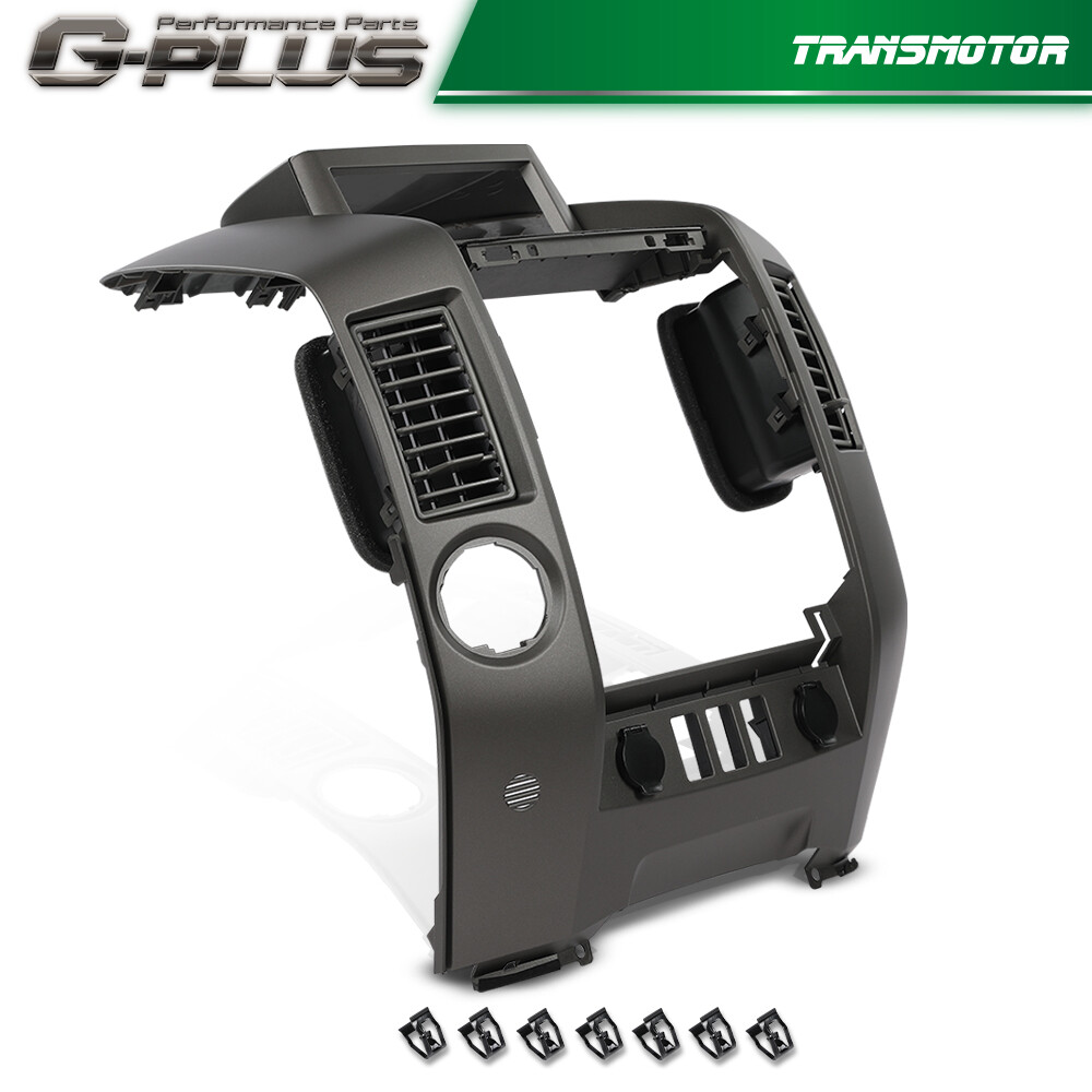 Fit For 2004-2006 Nissan Titan Armada Center Dash Radio AC Bezel W