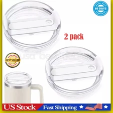 2 Pack Tumbler Lid Replacement for 40Oz Stanley Cup Dustproof Splash Proof Cover