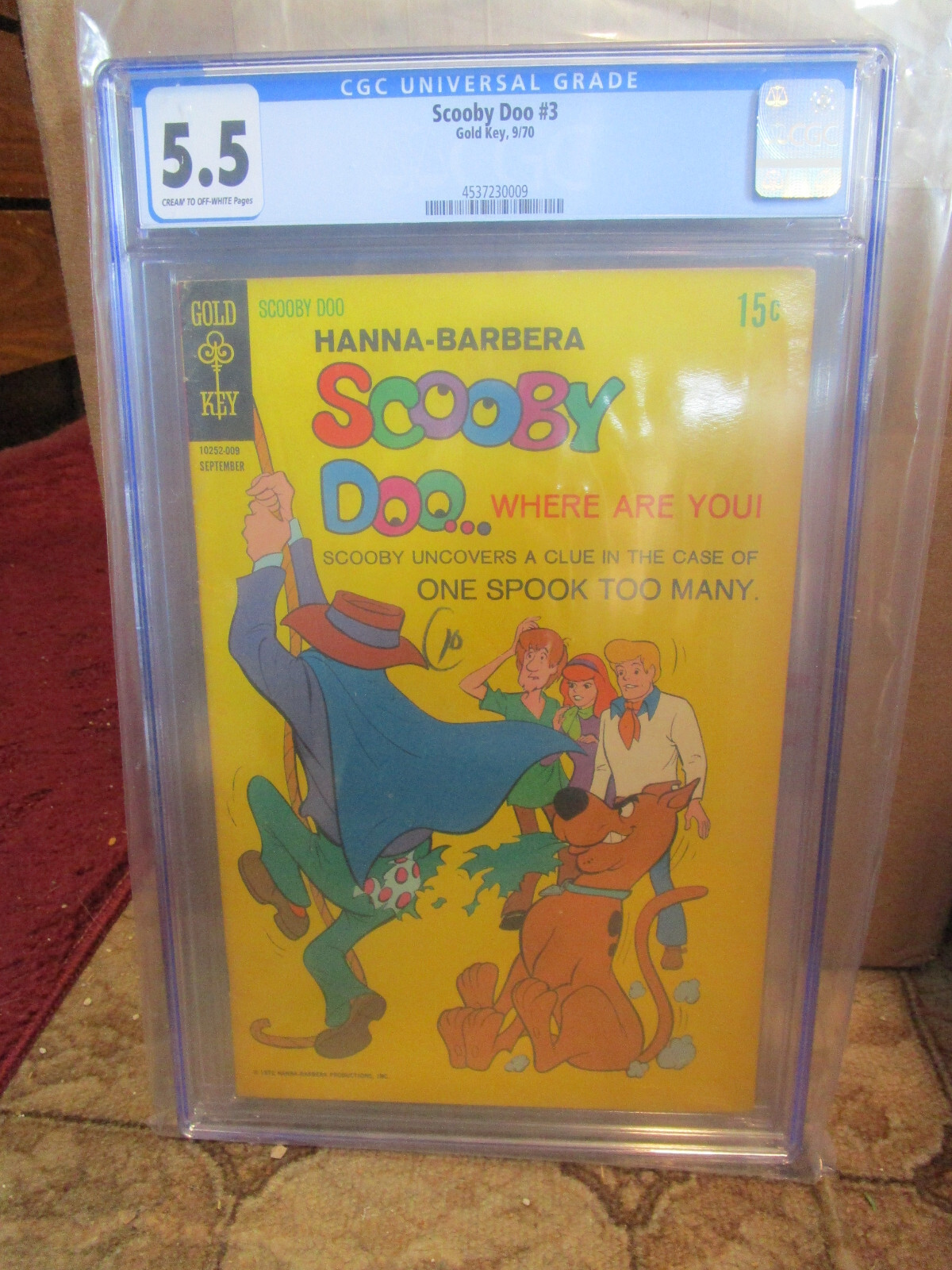 Scooby Doo #3 comic CGC 5.5