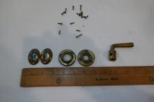 Vintage antique brass door Hardware, Handle, Escutchion Plates & Key Hole Plates