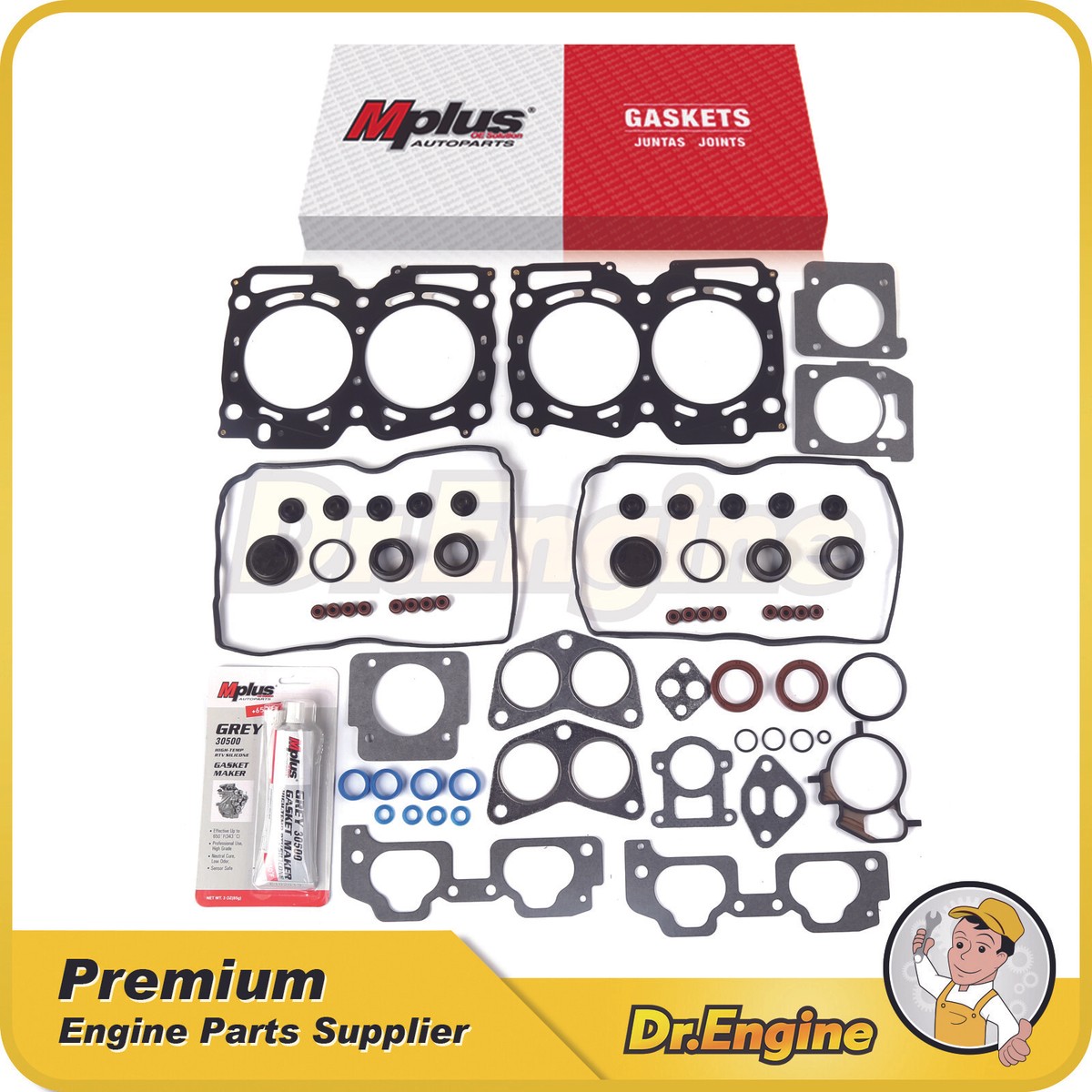 Head Gasket Nissan Complete Head Gasket Set For 04-06 Subaru Baja, Impreza, Forester, Outback Turbo 2.5L DOHC Head Engine Gasket - Foto 5