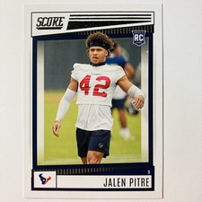 2022 Panini Score Jalen Pitre Rookie Houston Texans NFL Football #368 tc1