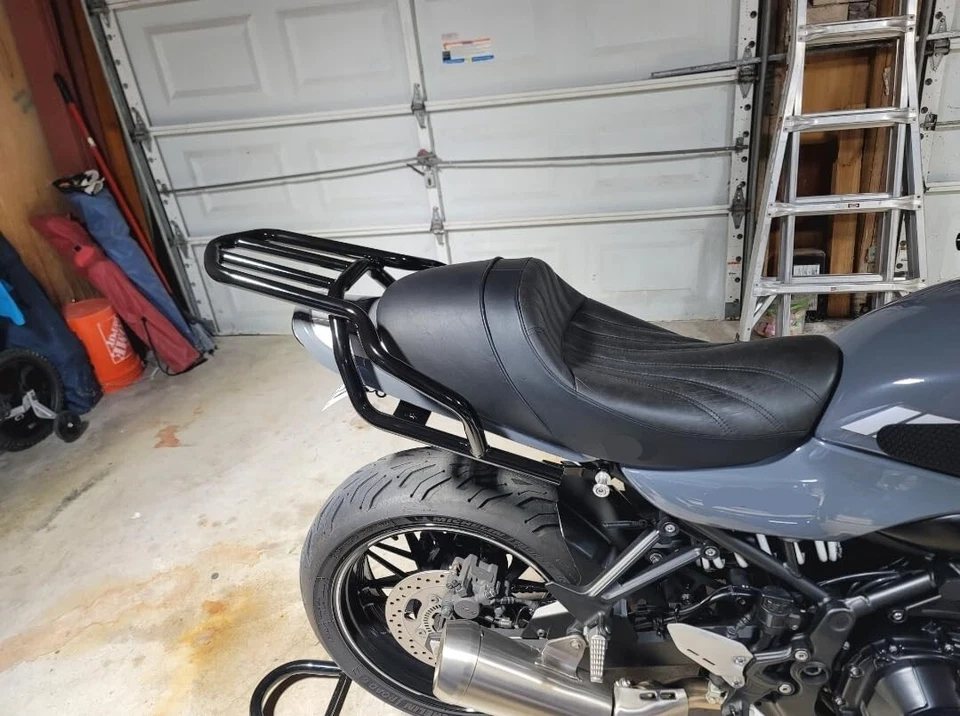 WOLFLINE Luggage Rack For Kawasaki Z900RS 2018-2025 Rear Carrier Storage Holder - Image 4 of 4