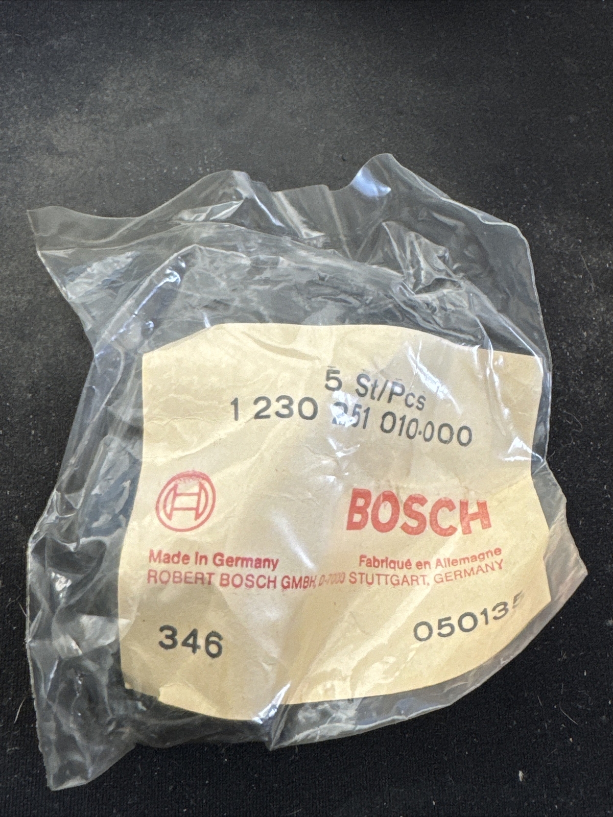 NEW OLD STOCK BOSCH Distributor ORing 5 PIECE REPAIR KIT 1230251010