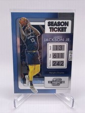 2021-22 JAREN JACKSON JR. PANINI CONTENDERS OPTIC BASKETBALL SEASON TICKET #93