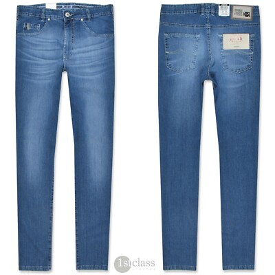 JOKER Herren Jeans Nuevo ( Comfort Tapered ) 2420/0600 blue buffies LIGHT Denim