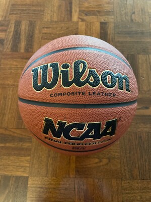 Wilson NCAA Final Four Edition Premium Leather Basketball Official Size 28.5'' 6