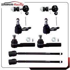 For 1995-2002 Mercury Villager 8Pcs Ball Joints Steering Sway Bar Tie Rod End
