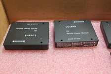 2 Lucent DC-DC Power Modules CW025CL-M, 25W, 36-75V, 0.92A IN, (2) 15V .83A OUT