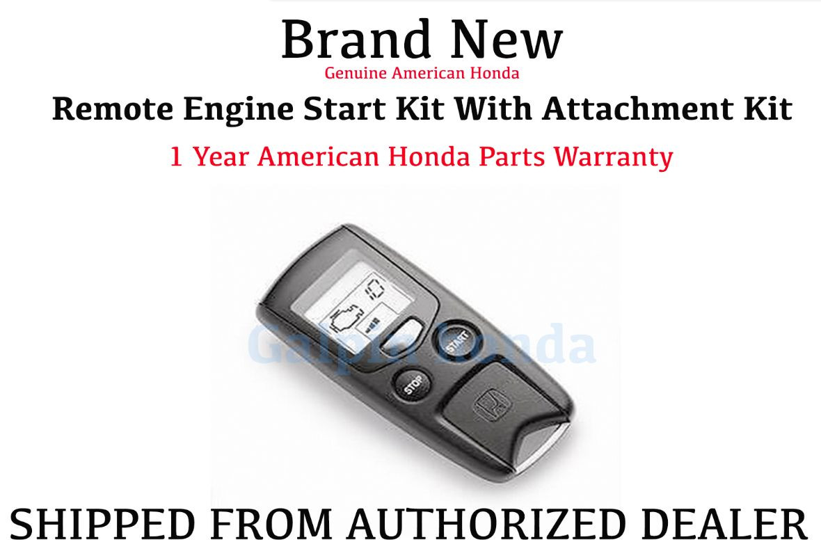 Genuine OEM Honda Pilot Remote Start Kit 20092013 eBay