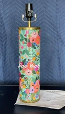 New Rifle Paper Co x Target Garden Party Floral Lamp No Lampshade FAST SHIPPING