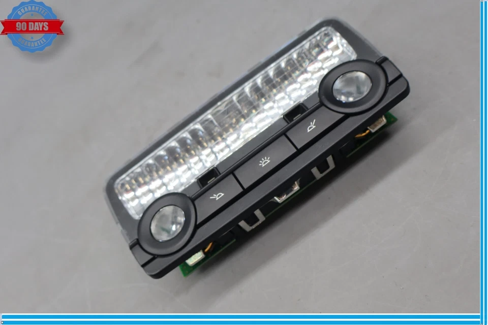 09-16 BMW 528i 535i techo superior trasero interior domo luz lámpara fabricante original Foto 3 de 4