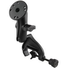 RAM-B-121-202U RAM Mounts Double Ball Yoke Clamp Mount with Round Plate