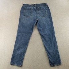 Gloria Vanderbilt Women's Size 14 Medium Wash Amanda Pull On Stretch Waist