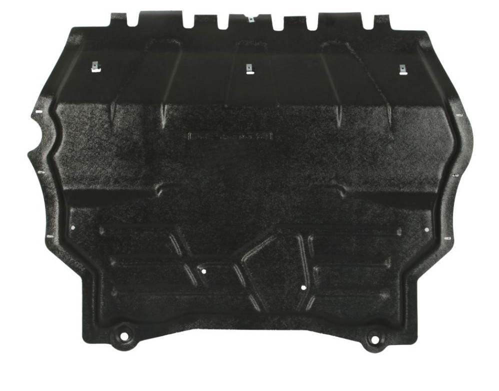 Protection sous moteur pour VW Tiguan 1 de 2007 à 2016 en plastique noir thermoforçé