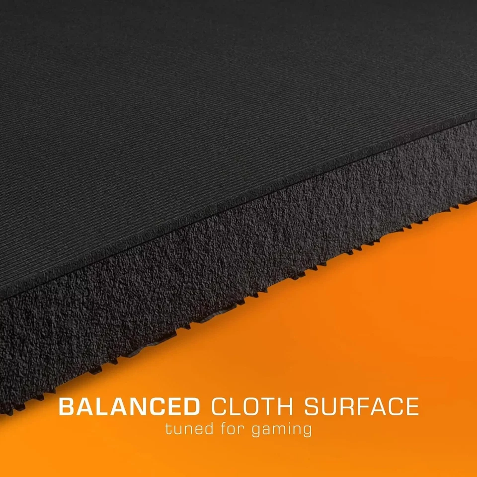 ROCCAT Sense Core PC Gaming Mousepad, Square,Non-Slip Rubber Back- Black - Image 2 of 3