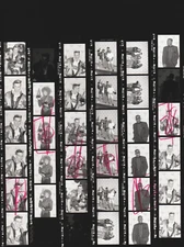 Contact Photo Sheet & Negatives Reba McEntire Vanilla Ice Gill Bell Biv Devoe