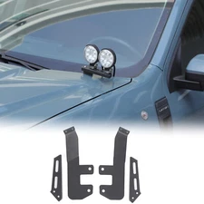 LED Work Light Bar Brackets Hood Mount Bracket For Ford Maverick 2022+